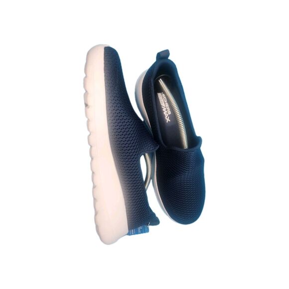 Skechers Go Walk Joy Womens Size 7.5 Blue White Athletic Slip-On Shoes Sneakers - Picture 5 of 11